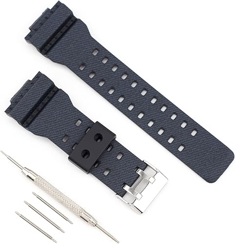 Correa de reloj de repuesto de resina natural para Casio G-Shock GD120 GA 100 GA-110 GA-100C GA140 GA150 GA300 G-8900