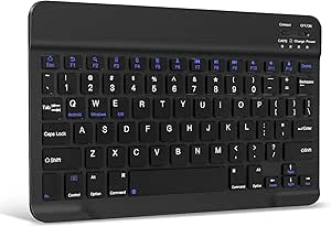 Teclado Bluetooth Inalábrico Ultradelgado XIWIX - Teclado Recargable