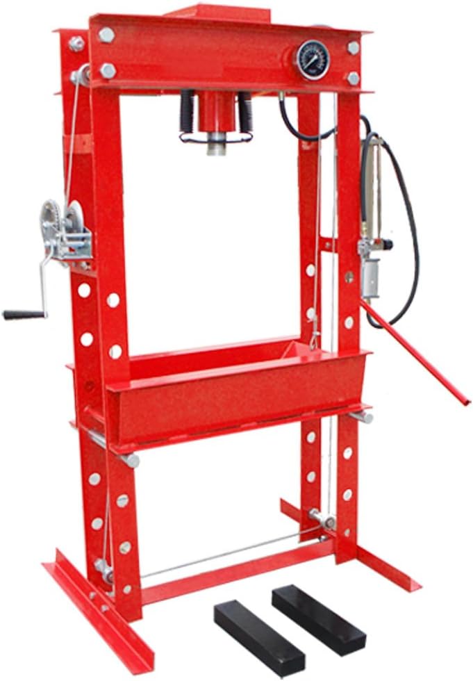 Heavy Duty 45 Ton Air Hydraulic Floor Shop Press Air Pump