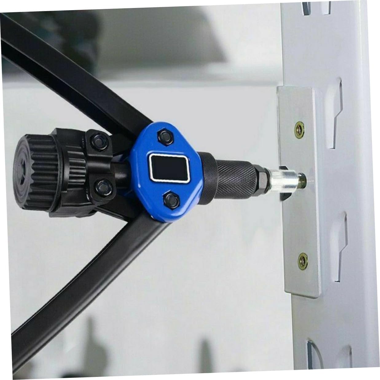 Cabilock 140pcs Manual Rivet Nut Setter Kit M3- Threaded Rivet Tool with Mandrels in Plastic Case for Automotive Repair and DIY Maintenance