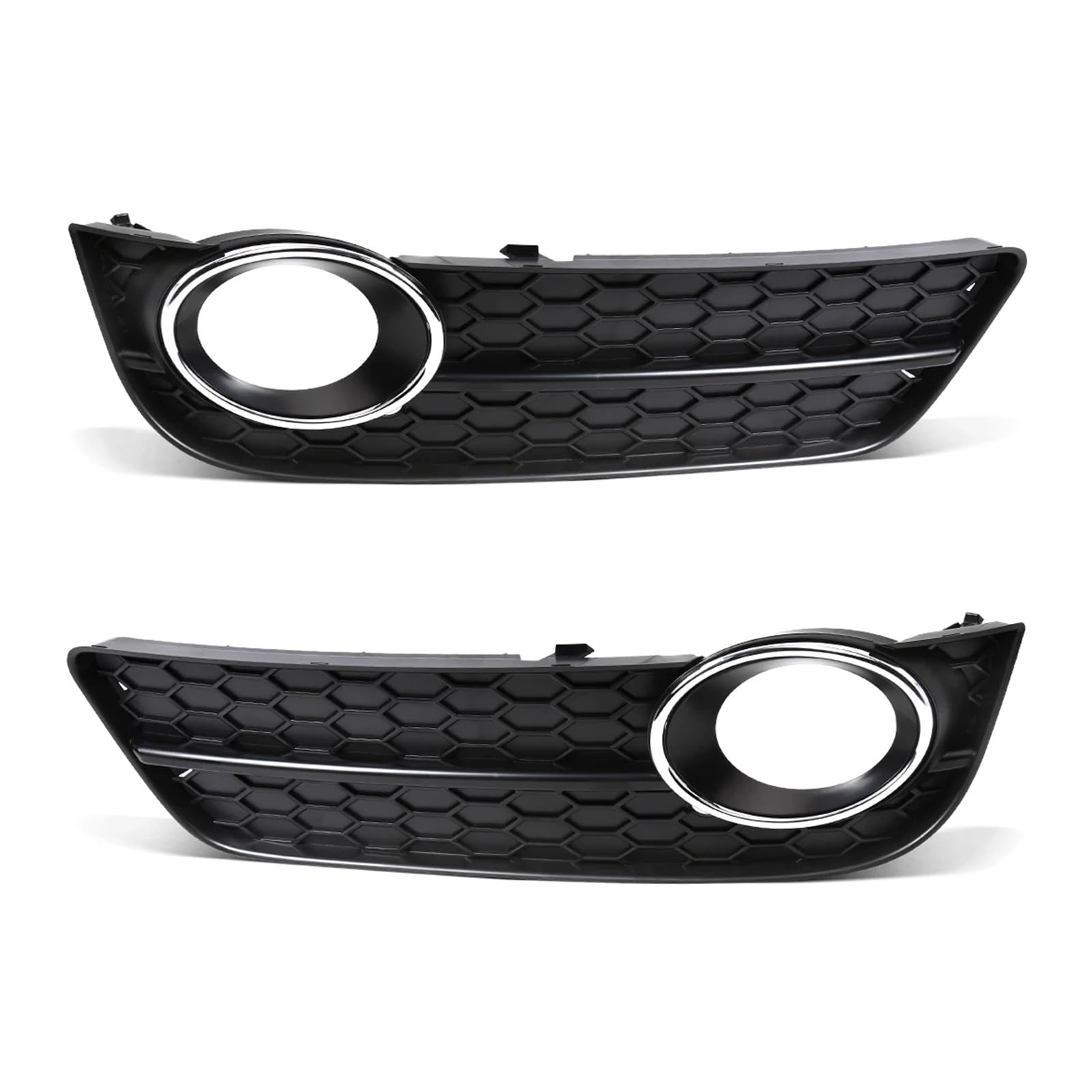 Garniture de voiture de calandre antibrouillard Audi A5 noir mat - 4