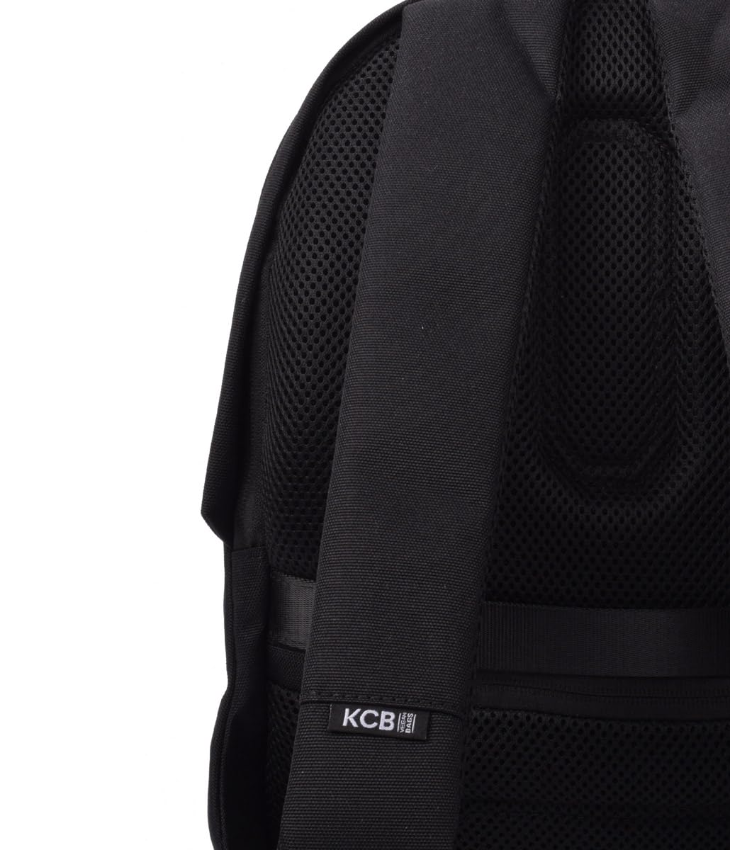 KCB Mochila Grande de Hombre Milky | Diseño Espacioso | Bolsillos Organizadores | Funda Acolchada para Portátil y Tablet | 100% Vegano