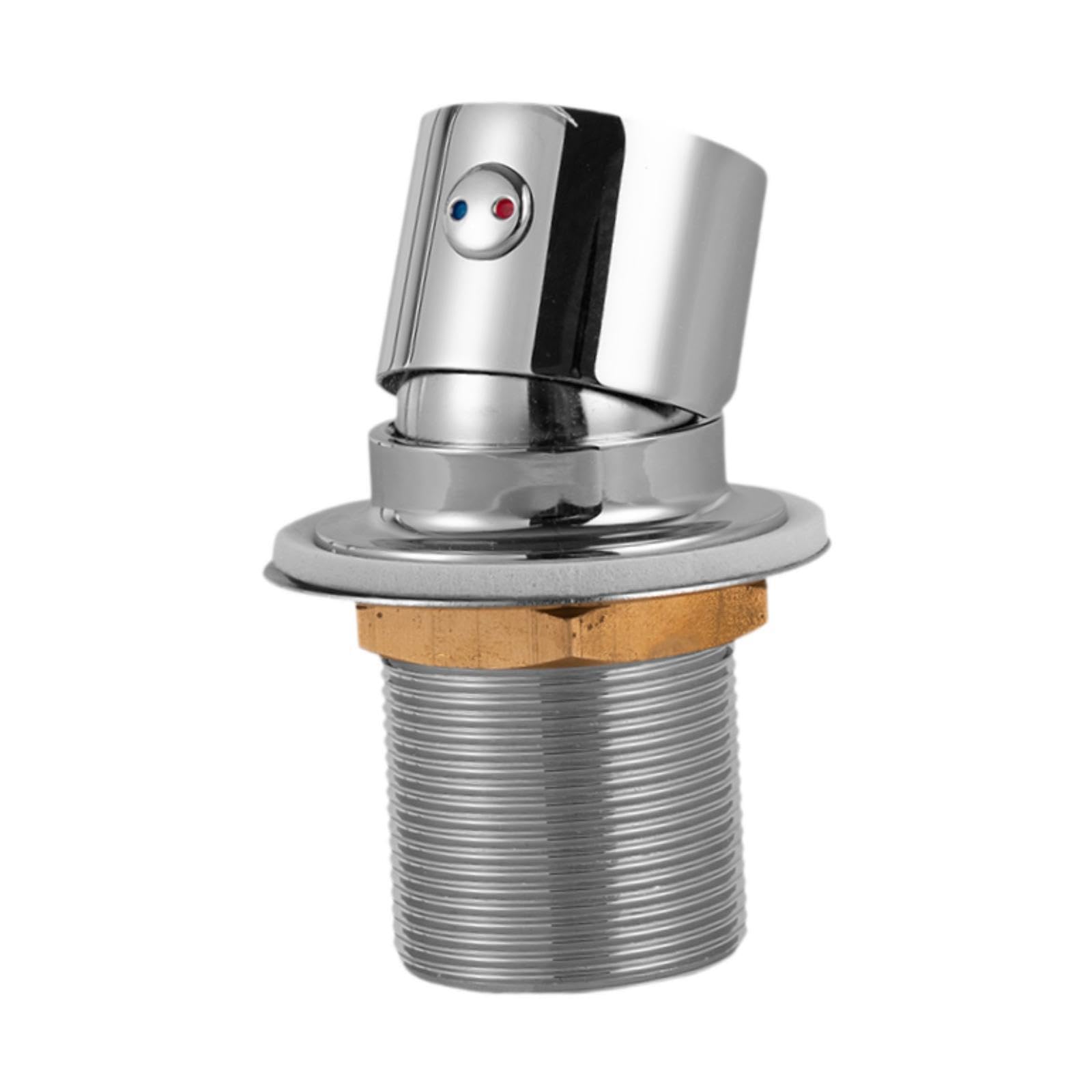 QUILSTM Steady Hot Cold Water Mixer Valve Compact Kitchen Sinks Ensures Easy Usage Allowing to Easily Control Water Temperature According to Preference with