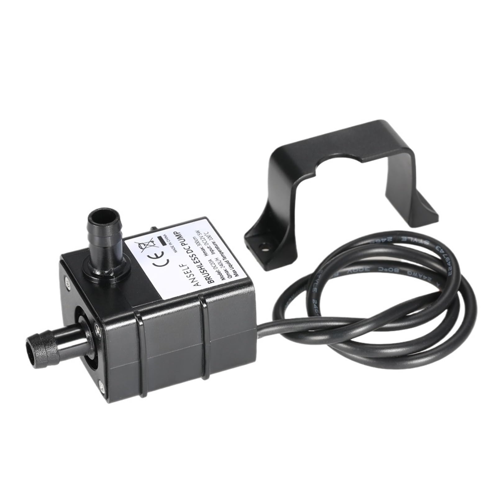 Quiet DC12V Brushless Water Oil Pump Waterproof Submersible Fountain Aquarium Circulating 240L/H 5W Lift