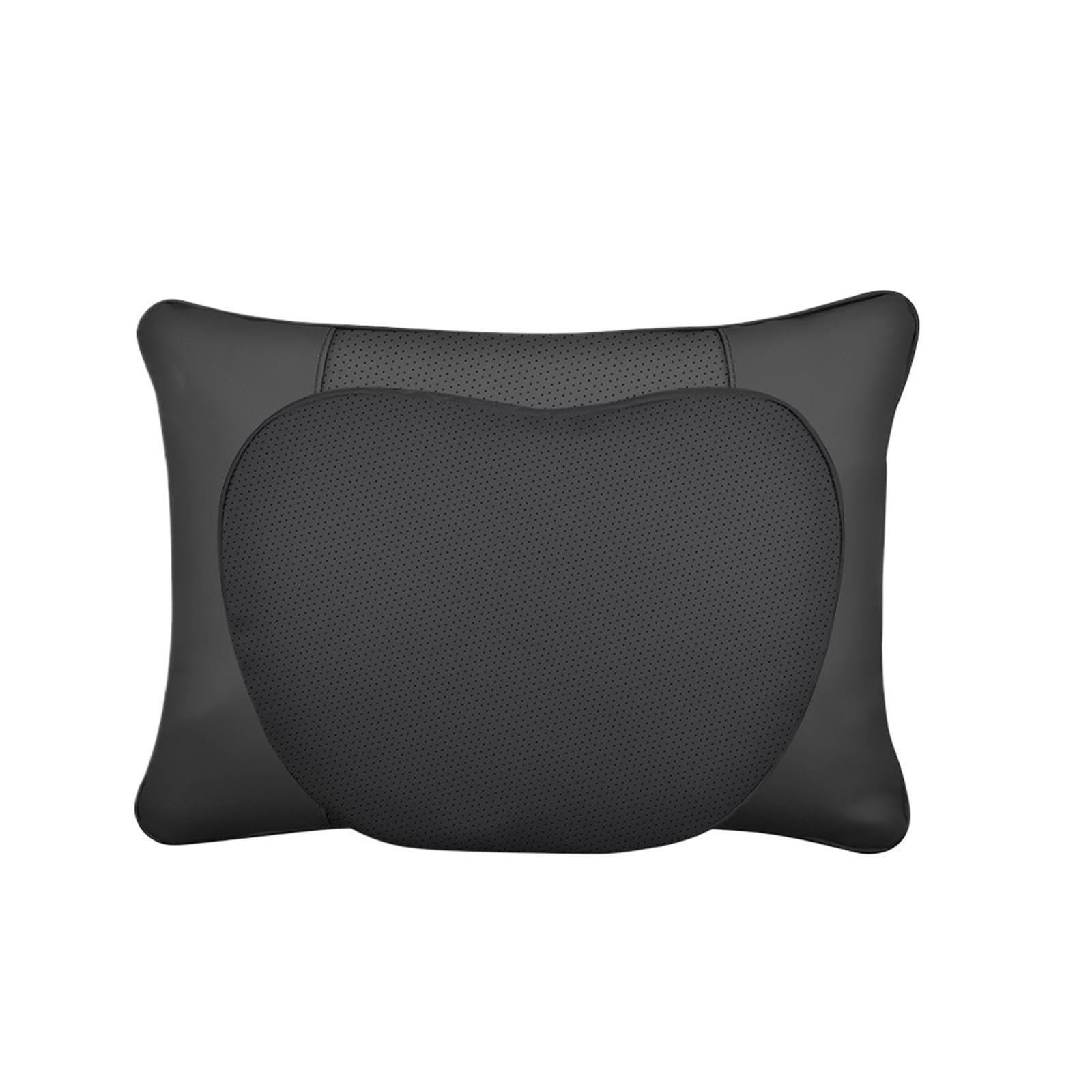 Reposacabezas Coche Almohada de cuero for el cuello del asiento coche