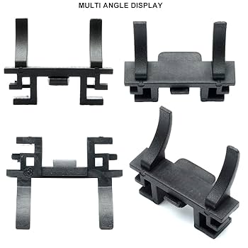 H7 LED HID Headlight Bulb Retainers For Hyundai Tucson, Kia Forte, Etc