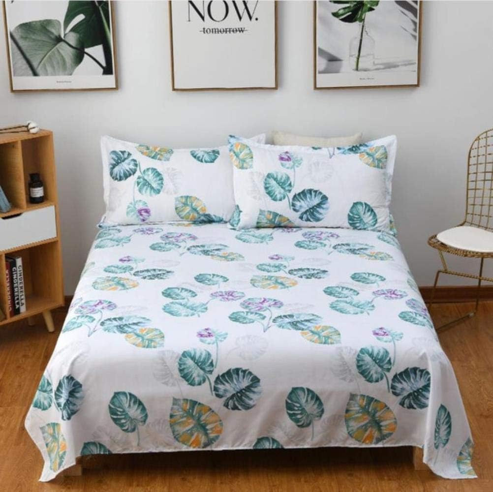 CTOBB Flat Sheet Black Double / Queen / King Size Bed Linen Fashion