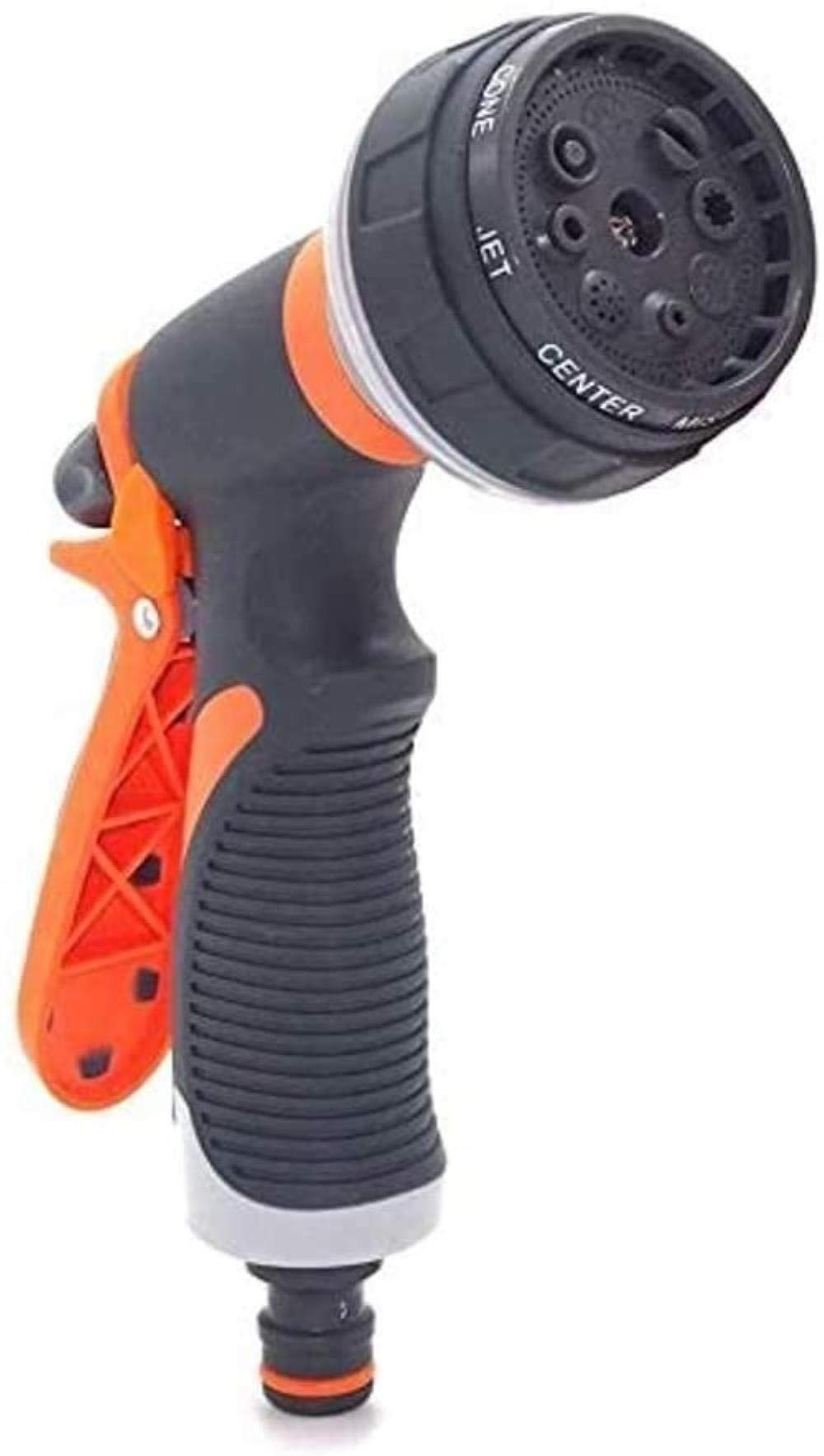 Pistola pulverizadora de agua de alta presión, boquilla de latón, manguera de jardín, para riego de coche/jardín