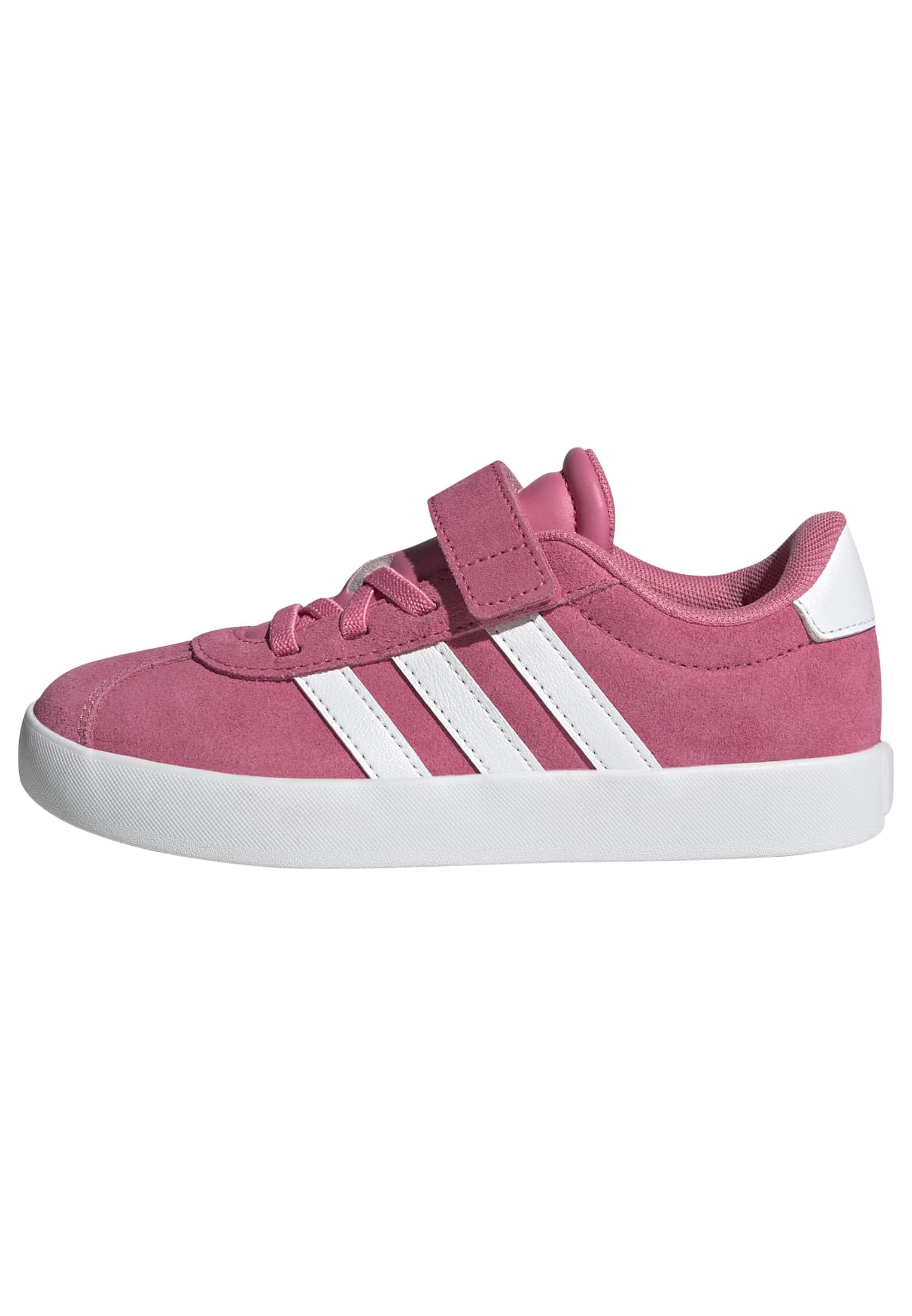 adidas Kids' VL Court 3.0 Elastic Lace Sneaker
