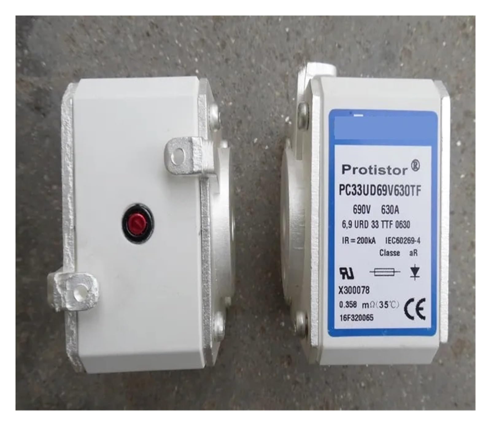 Fusibles PC33UD69V630TF contre la surchauffe électrique pour protéger les circuits d'usine