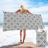 NUEVO IMPRESO DESARROLLADO: una toalla de microfibra impresa en un lado es saludable y suave como la seda contra su cuerpo. Es un compañero increíble cuando haces yoga o pilates. Es un gran accesorio de playa para adultos, recreación al aire libre, senderismo y ahorra mucho espacio en su equipaje.