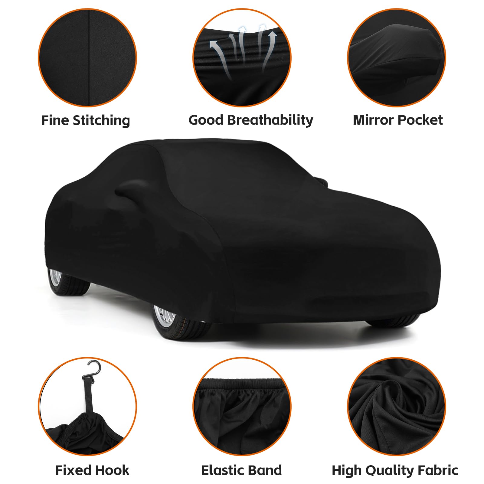 Autohoes, outdoor, waterdicht, geschikt voor 2016-2024