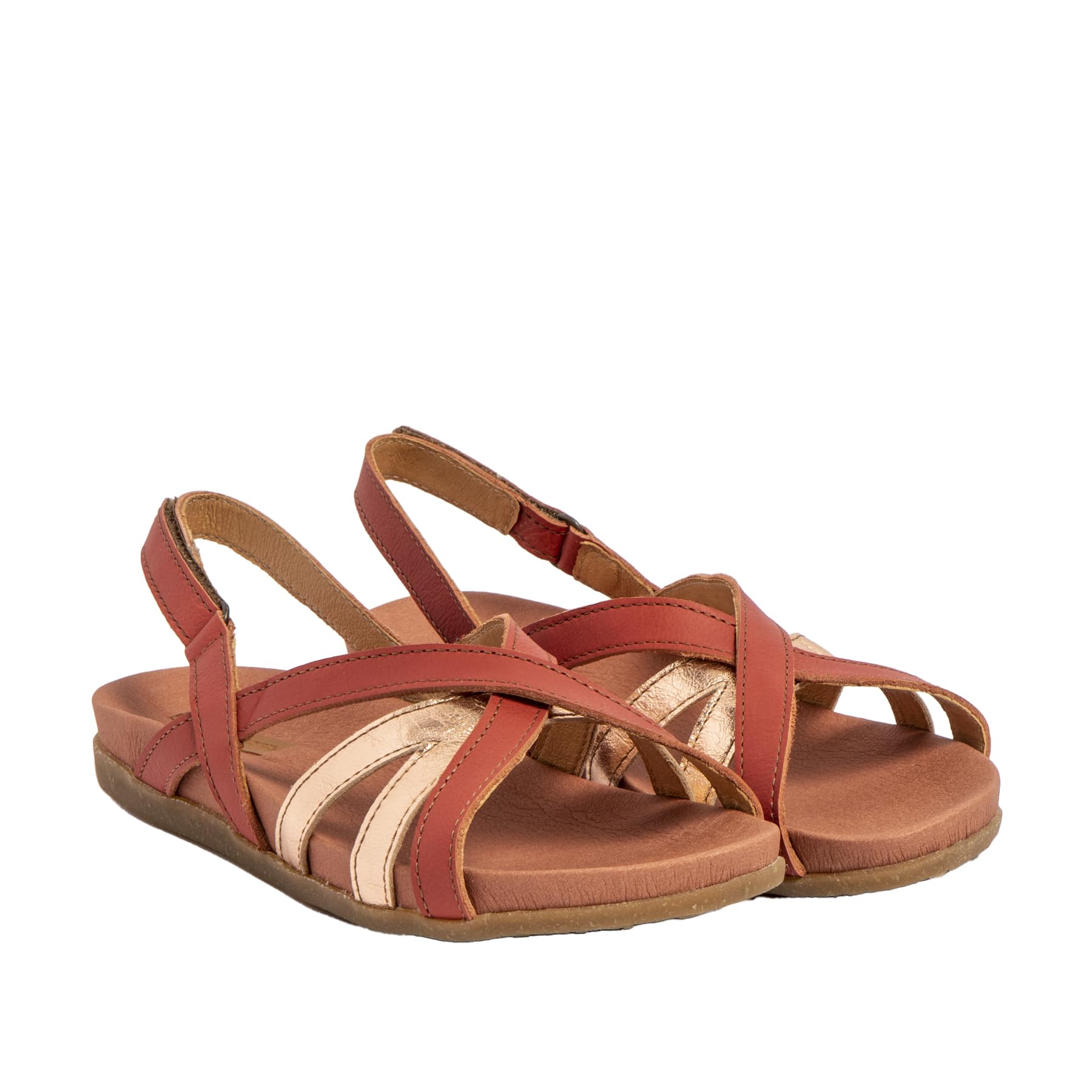 El Naturalista N5653 Zumaia, Women's Sandal, Raspberry, 7/8 UK