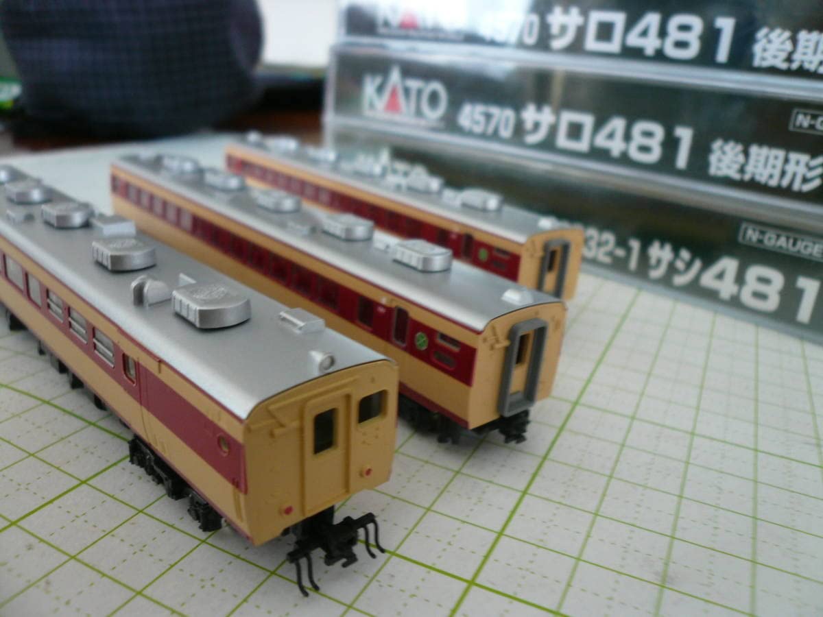 KATO 485系セット KATO】485系初期型ボンネット基本6両セット開封・ヘッドマーク