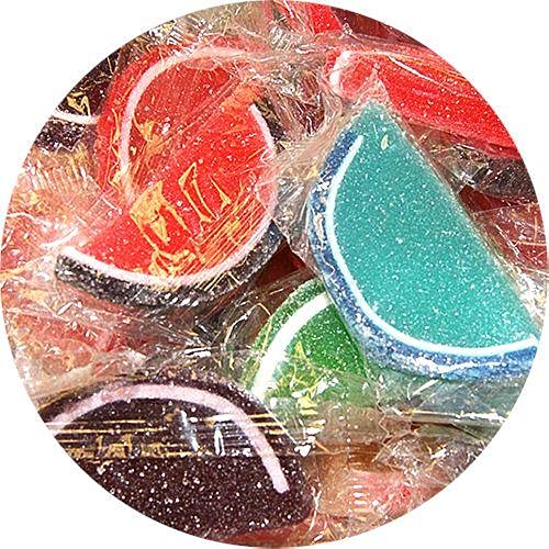 Assorted Fruit Jelly Slices Bolsa a Granel 5 LB miniatura 1
