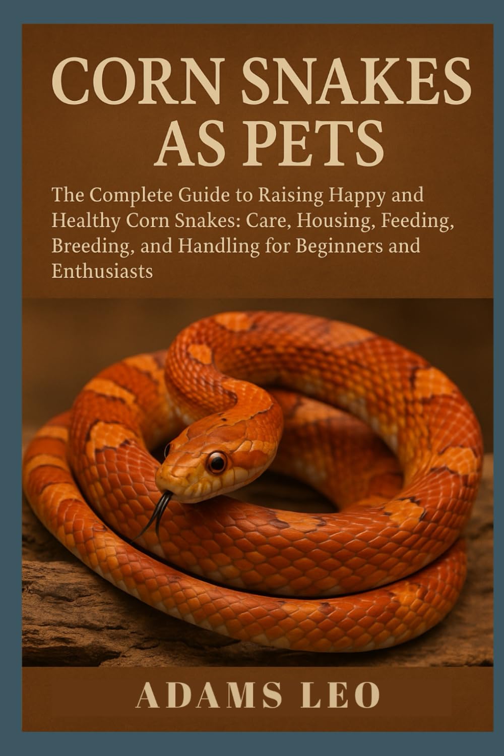 CORN SNAKES AS PETS: The Complete Guide To Raising Happy And Healthy Corn Snakes: Care, Housing, Feeding, Breeding, And Handling For Beginners And Enthusiasts