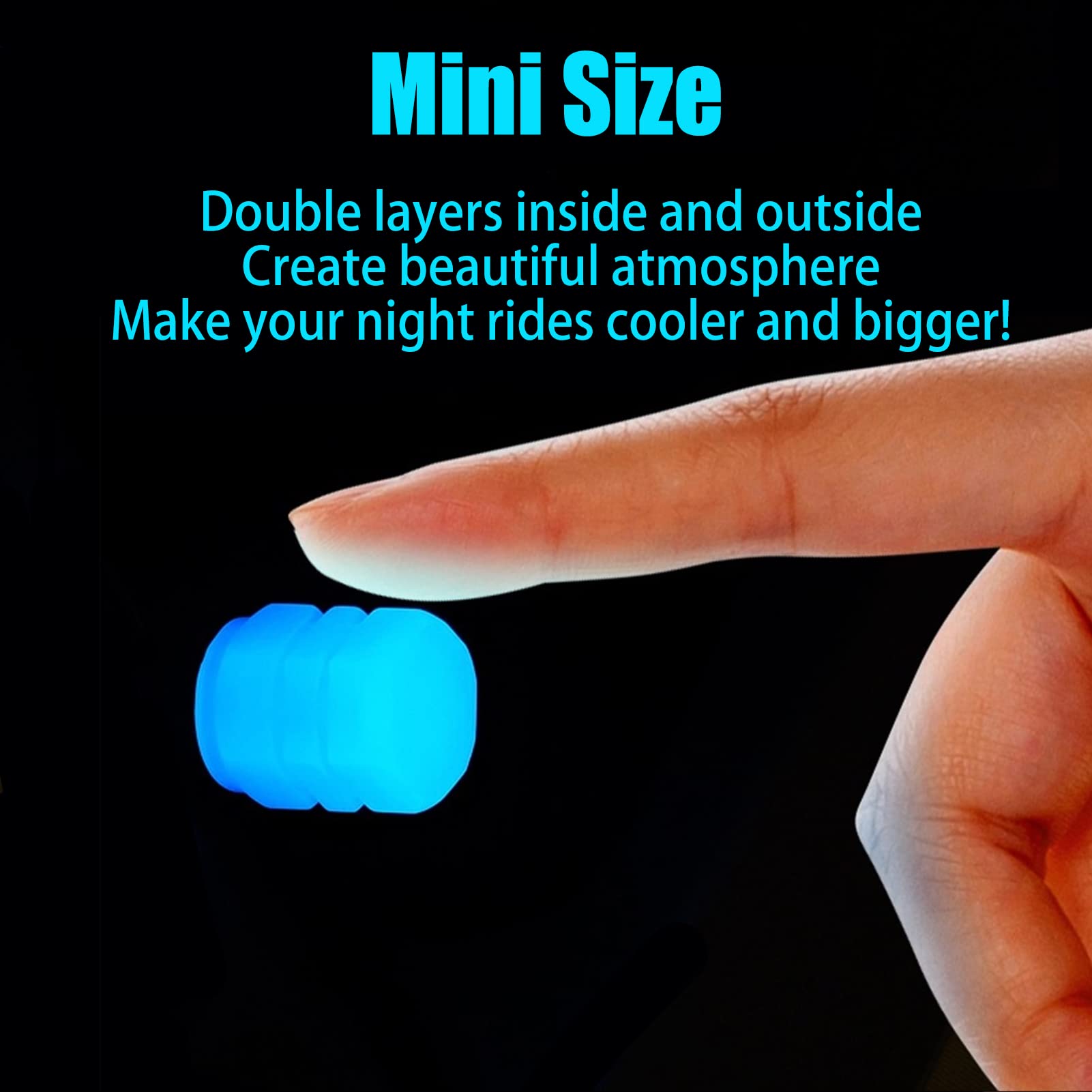 Universal Fluorescent Car Tire Valve Caps 4pcs, Luminous Tire Valve Stem Caps, Durable Dust-Proof Tire Pressure Caps, Glowing Fashion Stem Covers, for Car, Motorcycles, Trucks, Bike (8PCS Universal Fluorescent Car Tire Valve Caps 4pcs, Luminous Tire Valve Stem Caps, Durable Dust-Proof Tire Pressure Caps, Glowing Fashion Stem Covers, for Car, Motorcycles, Trucks, Bike (8PCS