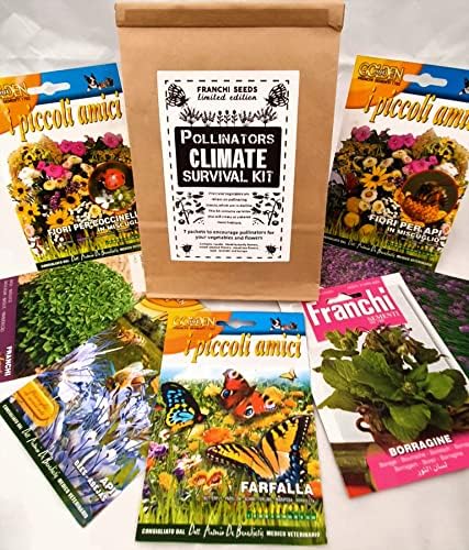 Climate Emergency Pollinators Survival Kit - 7 Seed Packets
