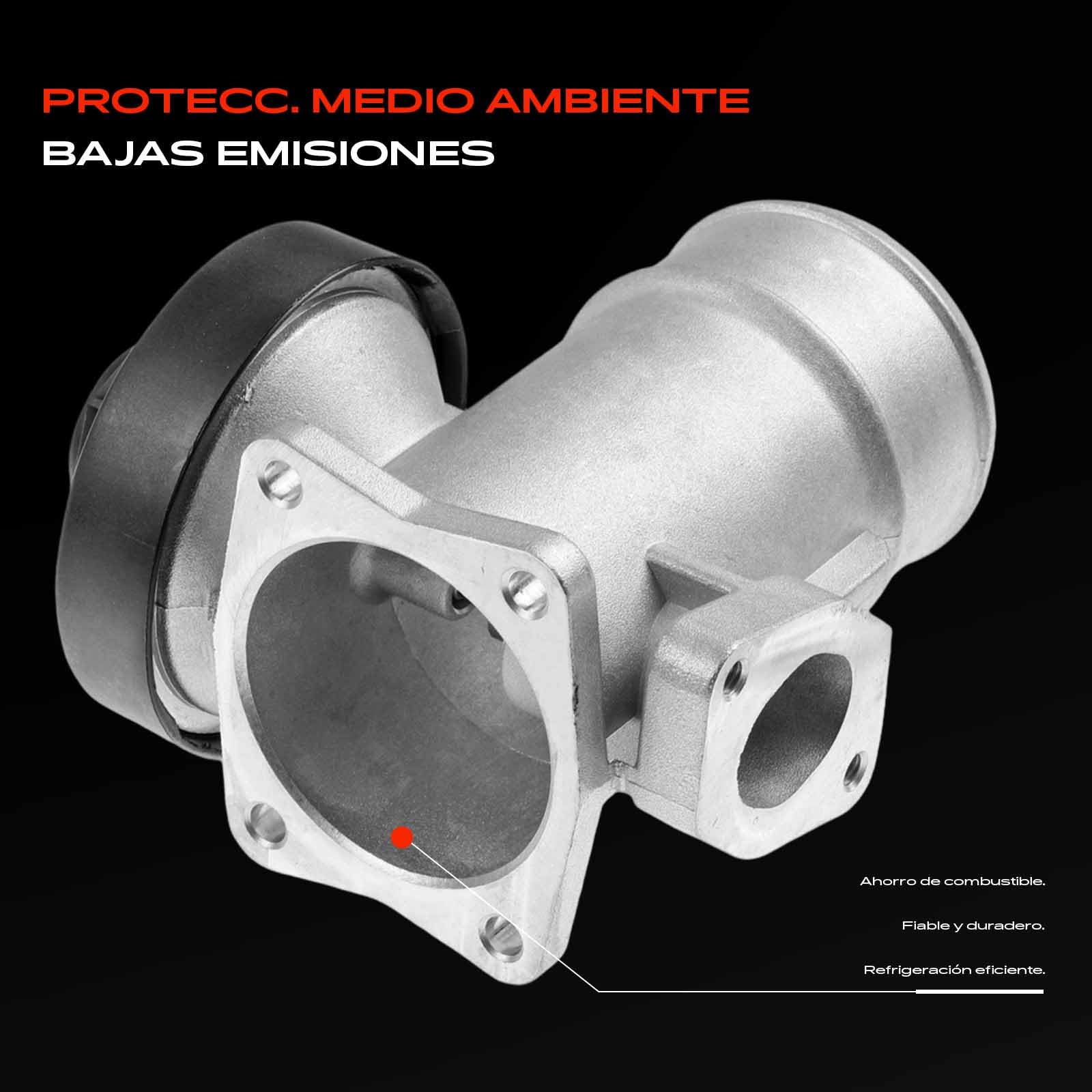 Frankberg Válvula EGR Válvula de recirculación de gases de escape | A6680900154; Compatible con: Clase A W168, Vaneo 414