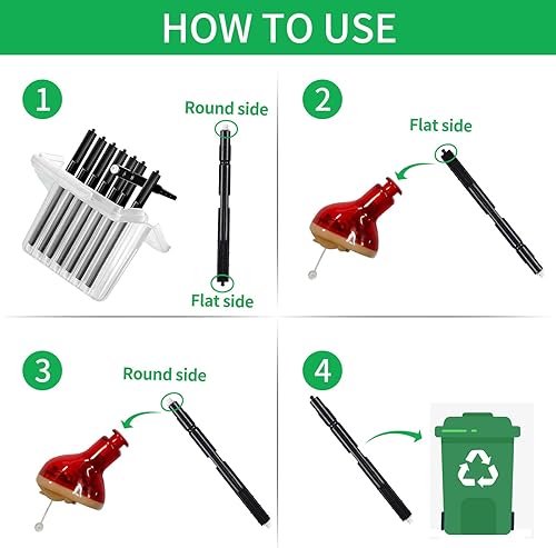 Miniatura 2 de Filtros de protección de cera para audífonos Trampas de cera de cerumen para Phonak, Resound, Widex y Unitron Accesorios con kit de cepillo de