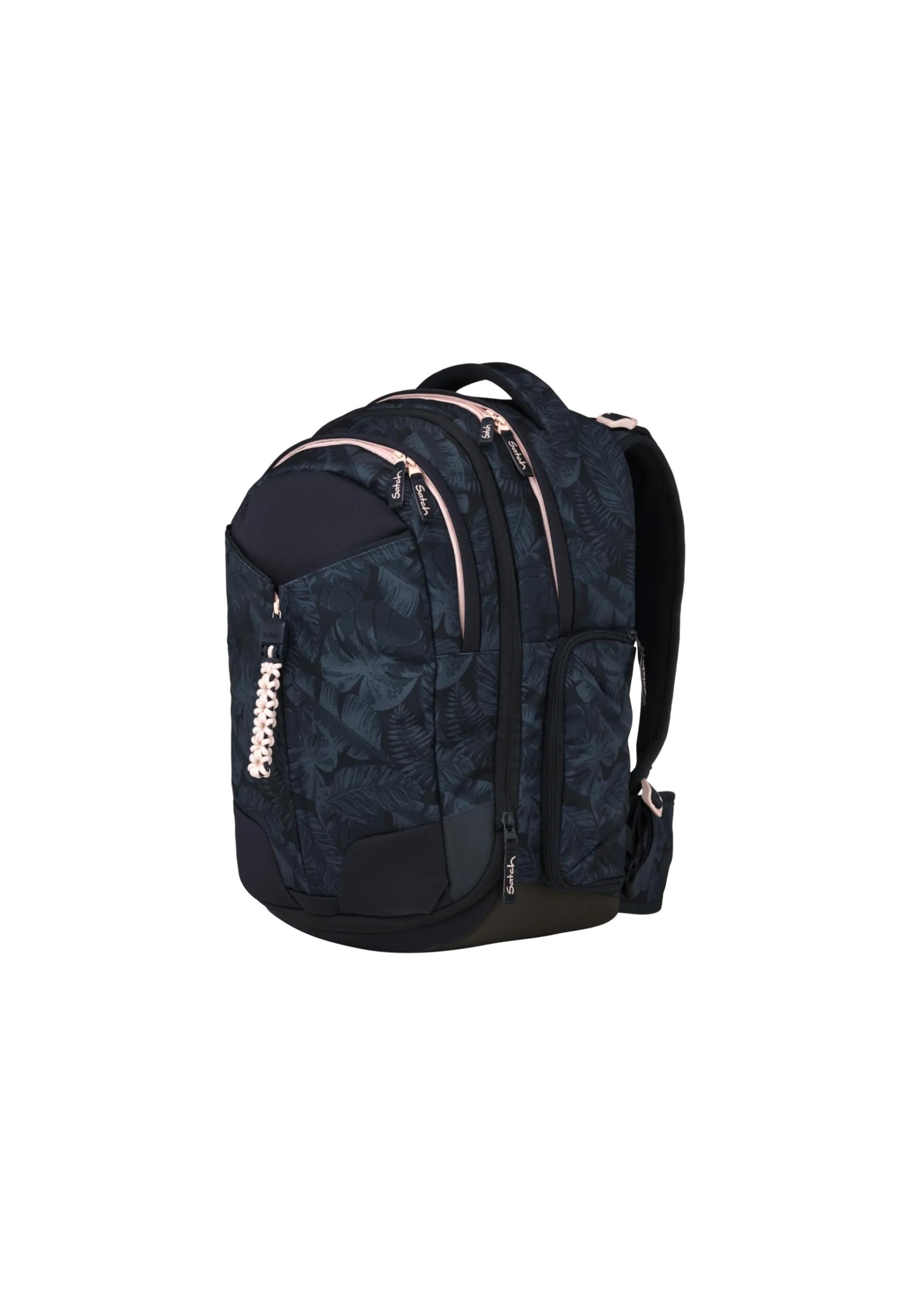 Satch Match ab 5. Klasse, ergonomisch, 35 L Stauraum, standfest, Organisationstalent Midnight Jungle - Blau