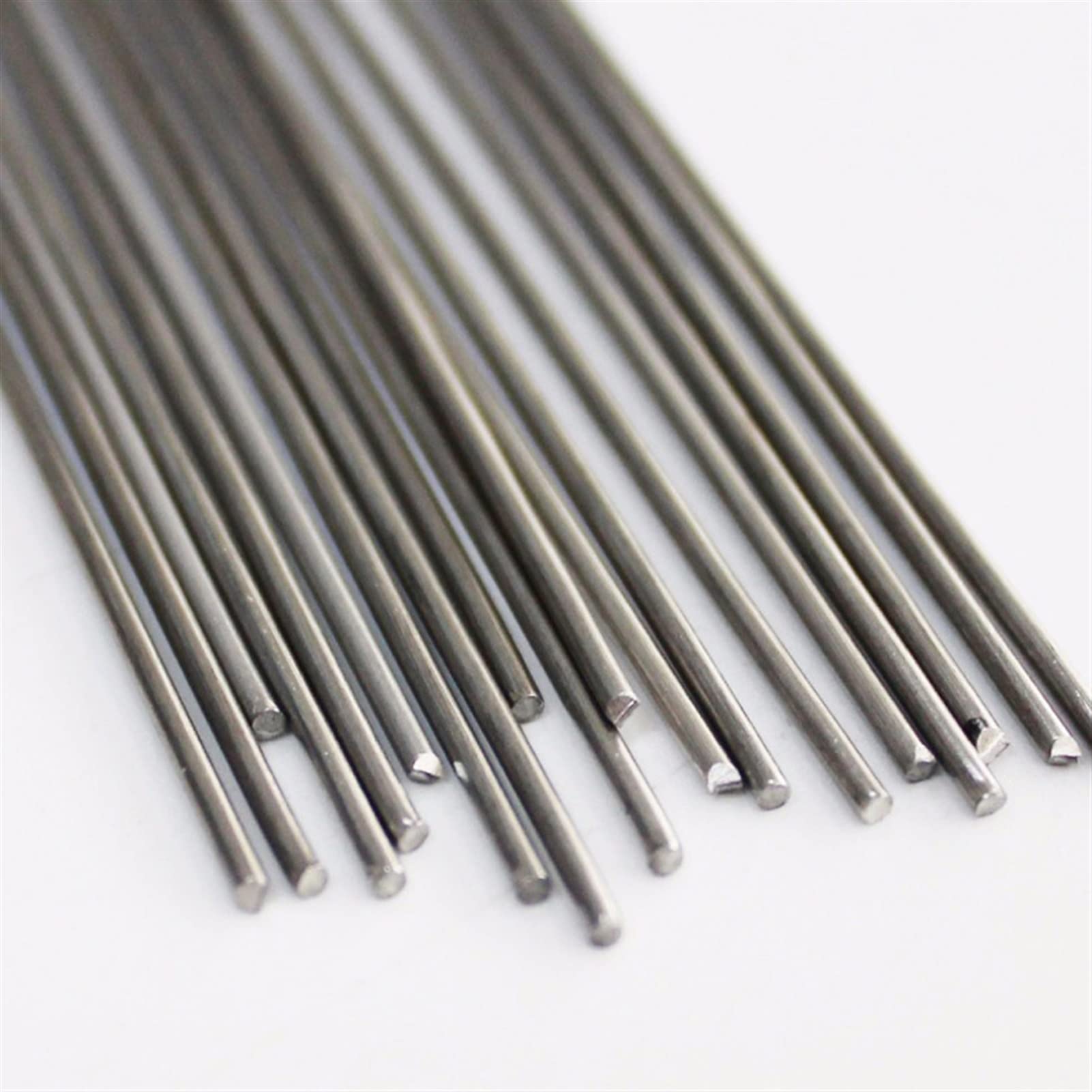 Varillas de electrodo de soldadura de acero inoxidable ER316L SS TIG, electrodos de varilla de soldadura de 1,0 mm, 1,2 mm, 1,6 mm, 2,0 mm, 2,5 mm, 3,2 mm (1,0 mm, 20 unidades)