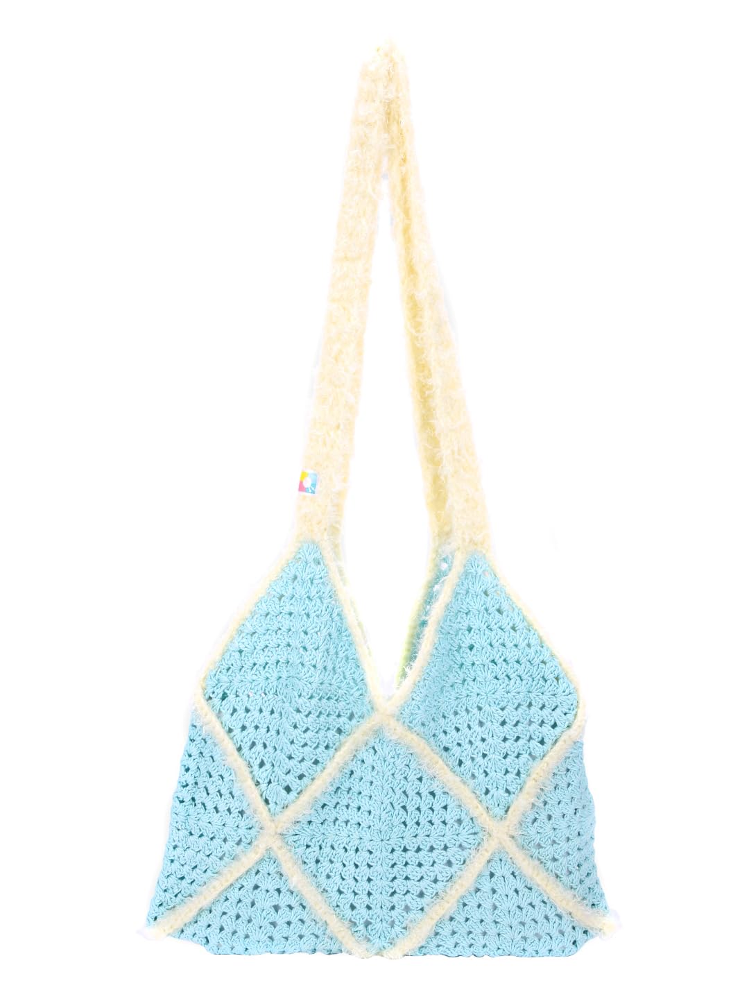 Magic Needles Hand Made Crochet Hobo Market Eco-Friendly Shopping Bag (White 2804) (B0B3TB3535) Amazon Price History, Amazon Price Tracker