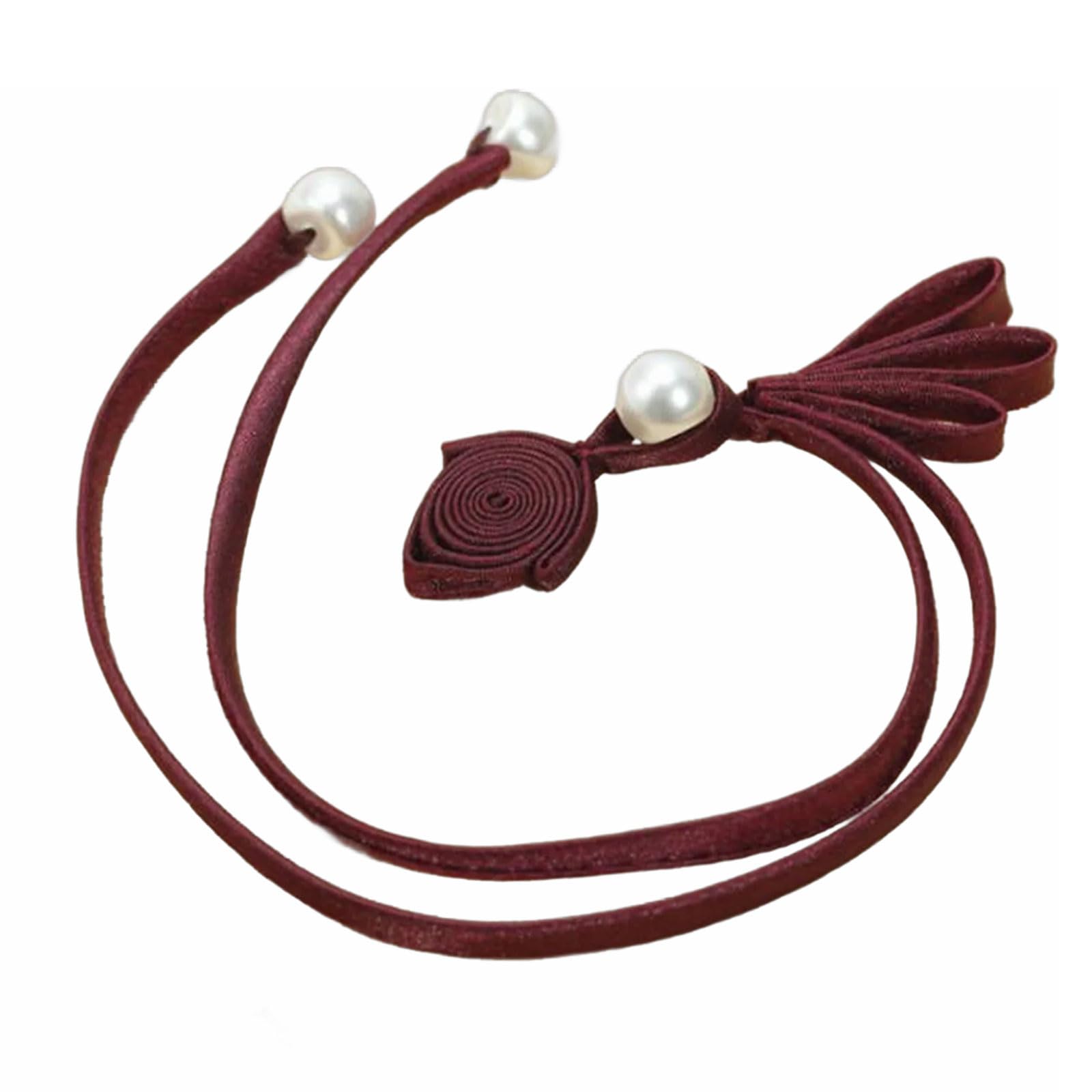 Maxtonser Handmade Cheongsam Buttons Chinese Knots Frog Buttons with Long Tassles Decorative Buttons