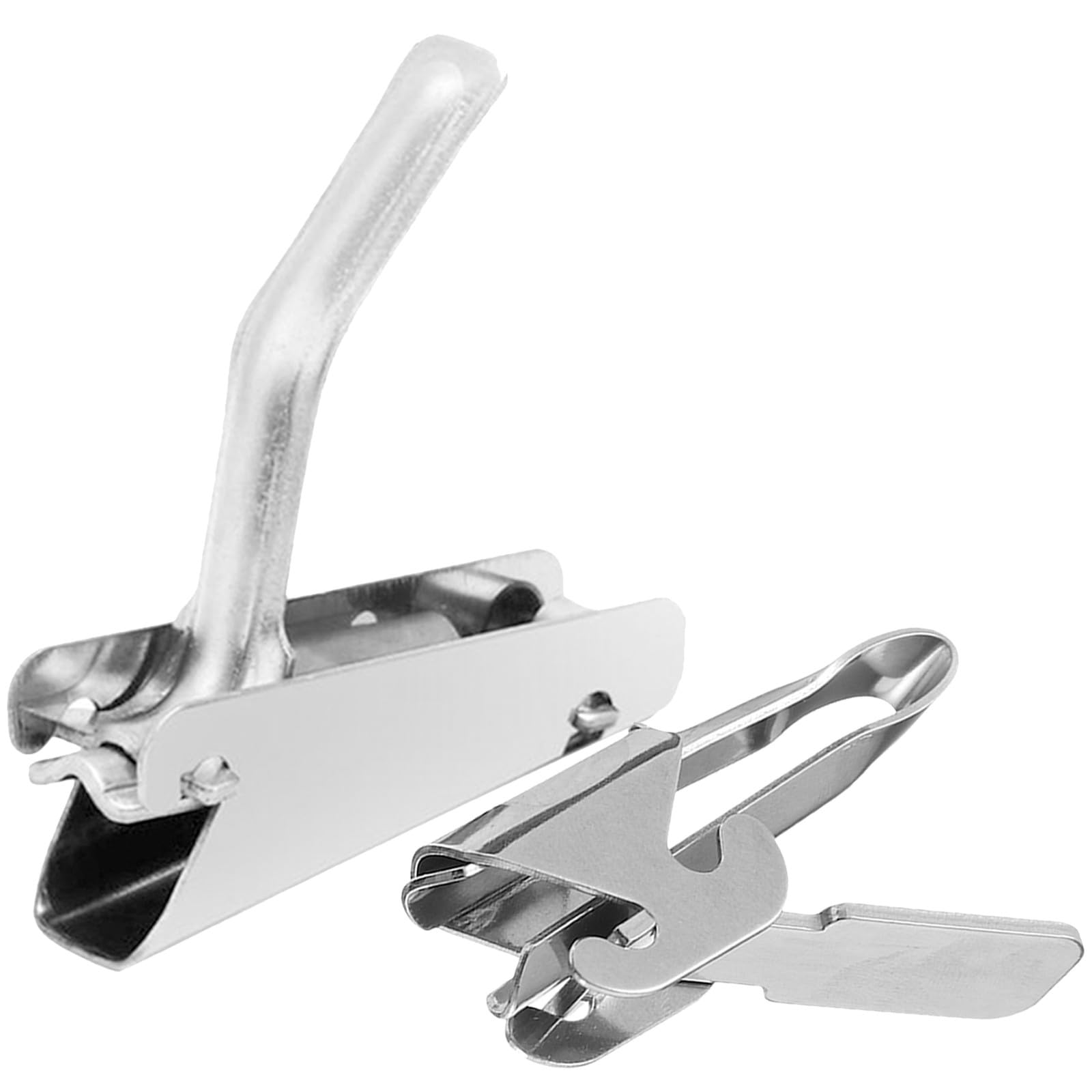 2 Pinzas de Acero Inoxidable para Pelar Piñones y Pistachos, Abridor Práctico de Nueces para Hogar y Cocina, Herramienta para Frutos Secos y Semillas