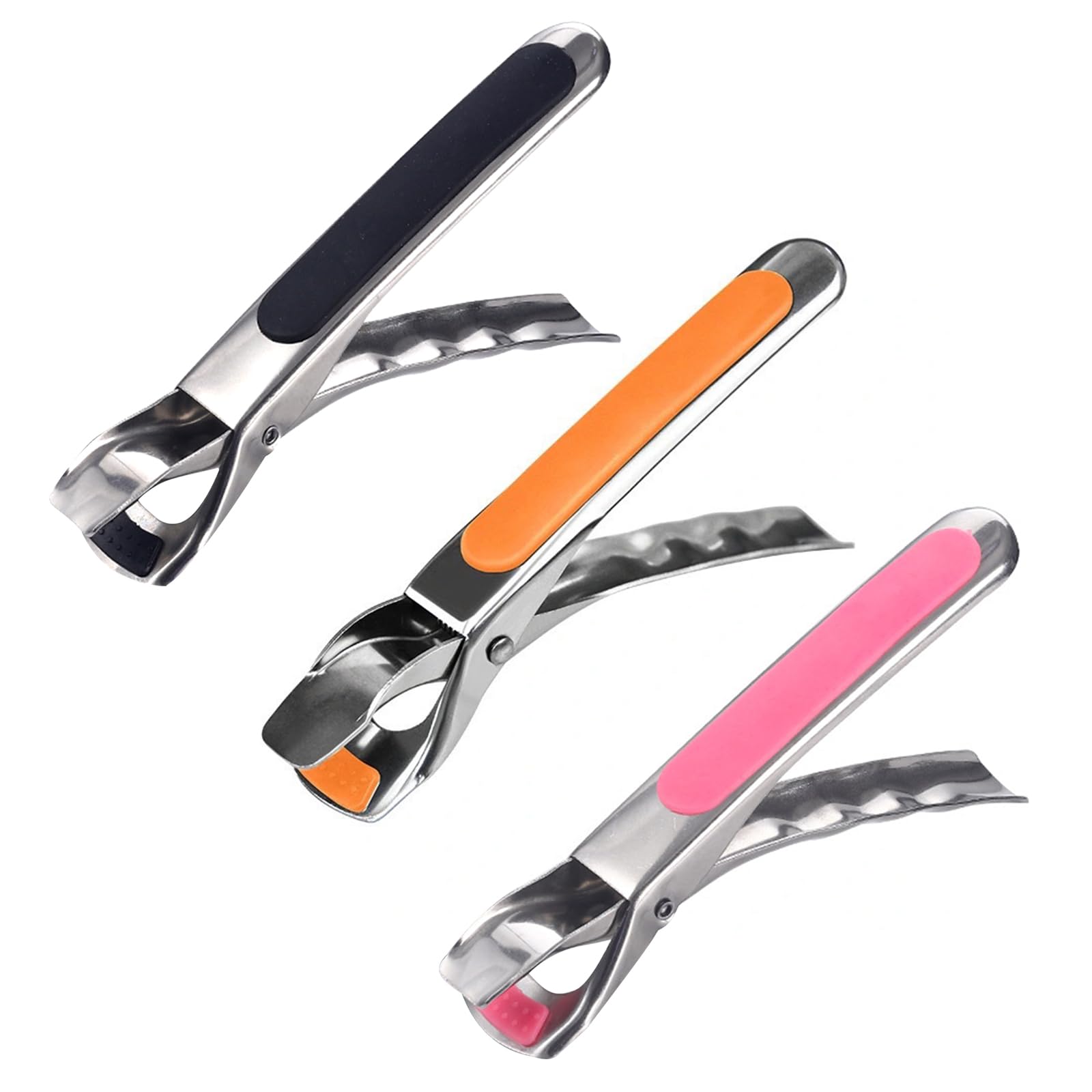 2 Edelstahl-Kochplatten-Clips – Hitzebeständig & Rutschfest Für Mikrowelle & Ofen
