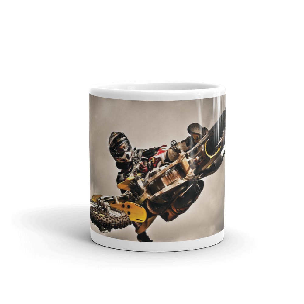 Dv Mugs Ltd Multi Motorcross Motox Motorbike Biker Bike 10Oz Coffee Tea Mug #8088
