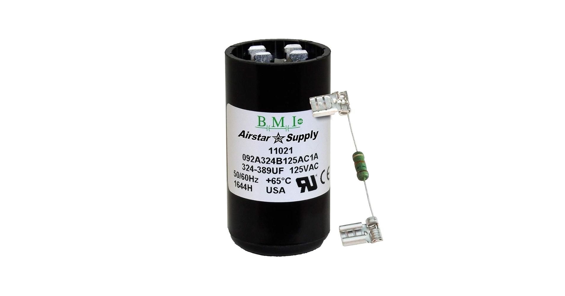 324-389 uF x 110 125 VAC - BMI/USA Start Capacitor
