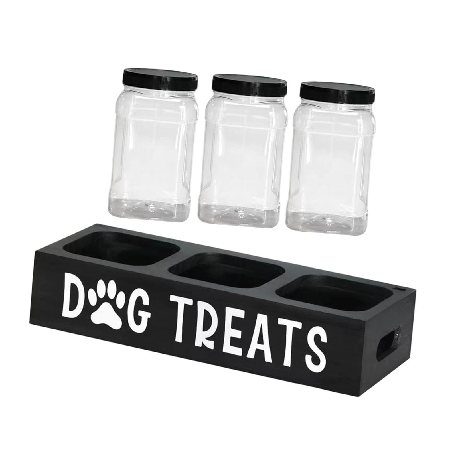 Sharplace Contenedor Transparente para para Perros, Almacenamiento de Alimentos, Accesorios para Mascotas, Opción de Almacenamiento Simple Y Compacta Pa