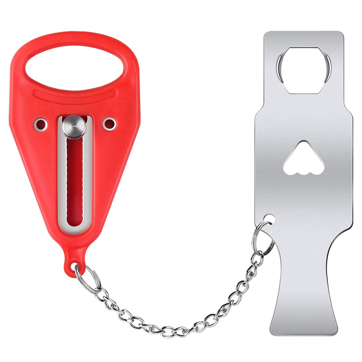 HEBEZON Portable Door Lock for Travel, College Dorm Lock, Hotel Room Security Devices, Prevent Unauthorized Entry in Traveling, Suitable for All Kinds of Doors (Multi)-picture-25