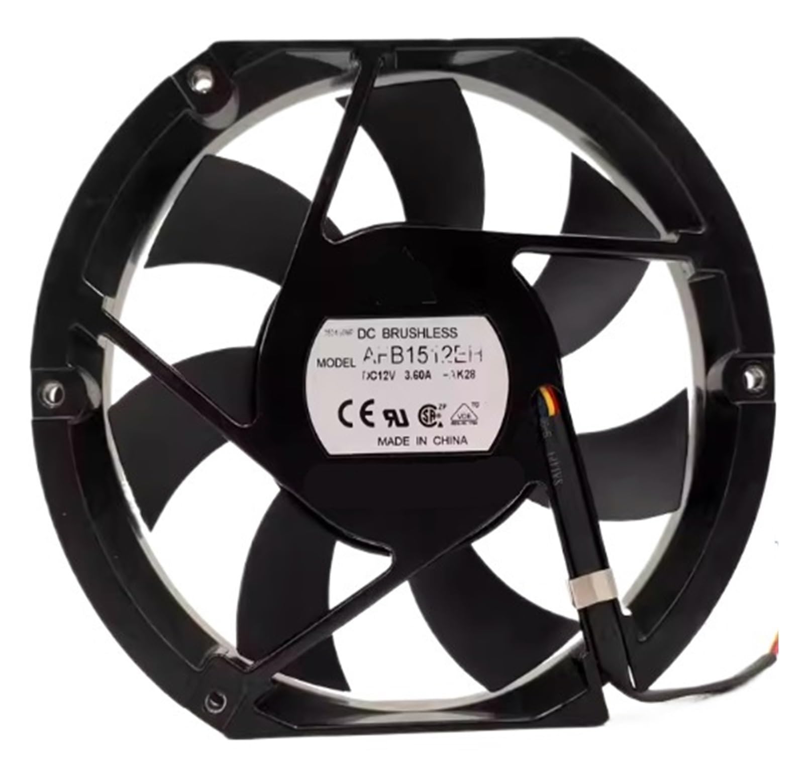 ZBWZXBDJ 17225 DC 12V 3.6A AFB1512EH 17CM 172 * 150 * 25MM Inverter Fan