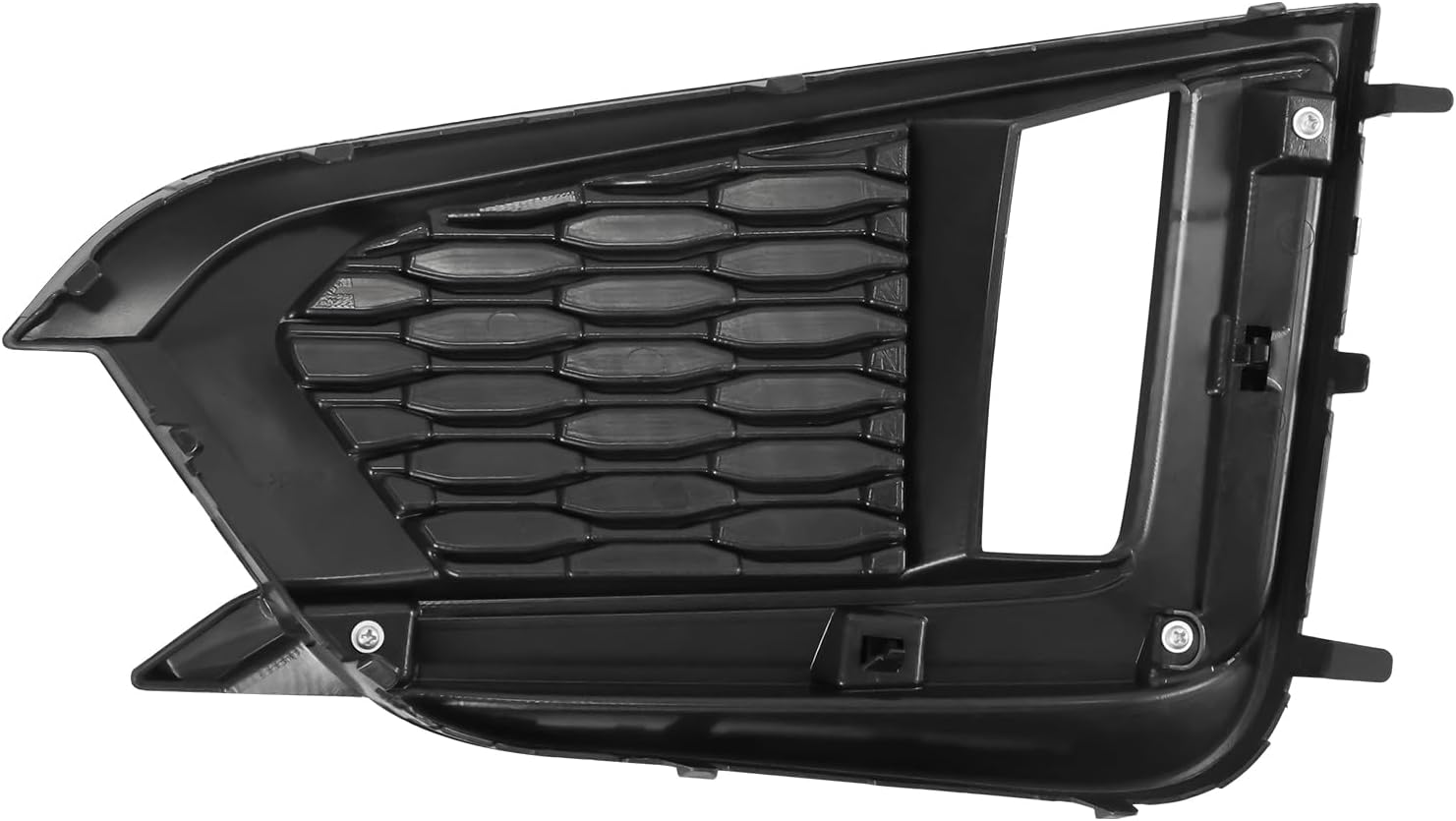 COOL STAR Fog Light Cover Passenger Side Compatible with Subaru Impreza 2017 2018 2019 Black Front Right Side Replace SU1039129 191275897706 57731FL28A