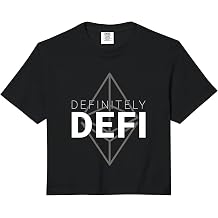 Definitely DEFI, Decentralized Finance, Crypto Design Comfort Colors Crop Top