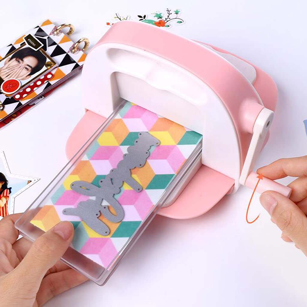 Scrapbooking Die Cut Machines Portatile Taglio Manuale Macchina Goffratura per Principianti Esperti Amanti Forniture di Carta Tagli di Carta per Adulti