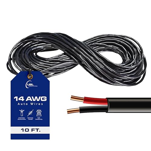UBL Cable eléctrico automotriz 142, cable trenzado de 18 AWG, cable LED flexible de bajo voltaje, la mejor opción para alimentar sirenas de alto