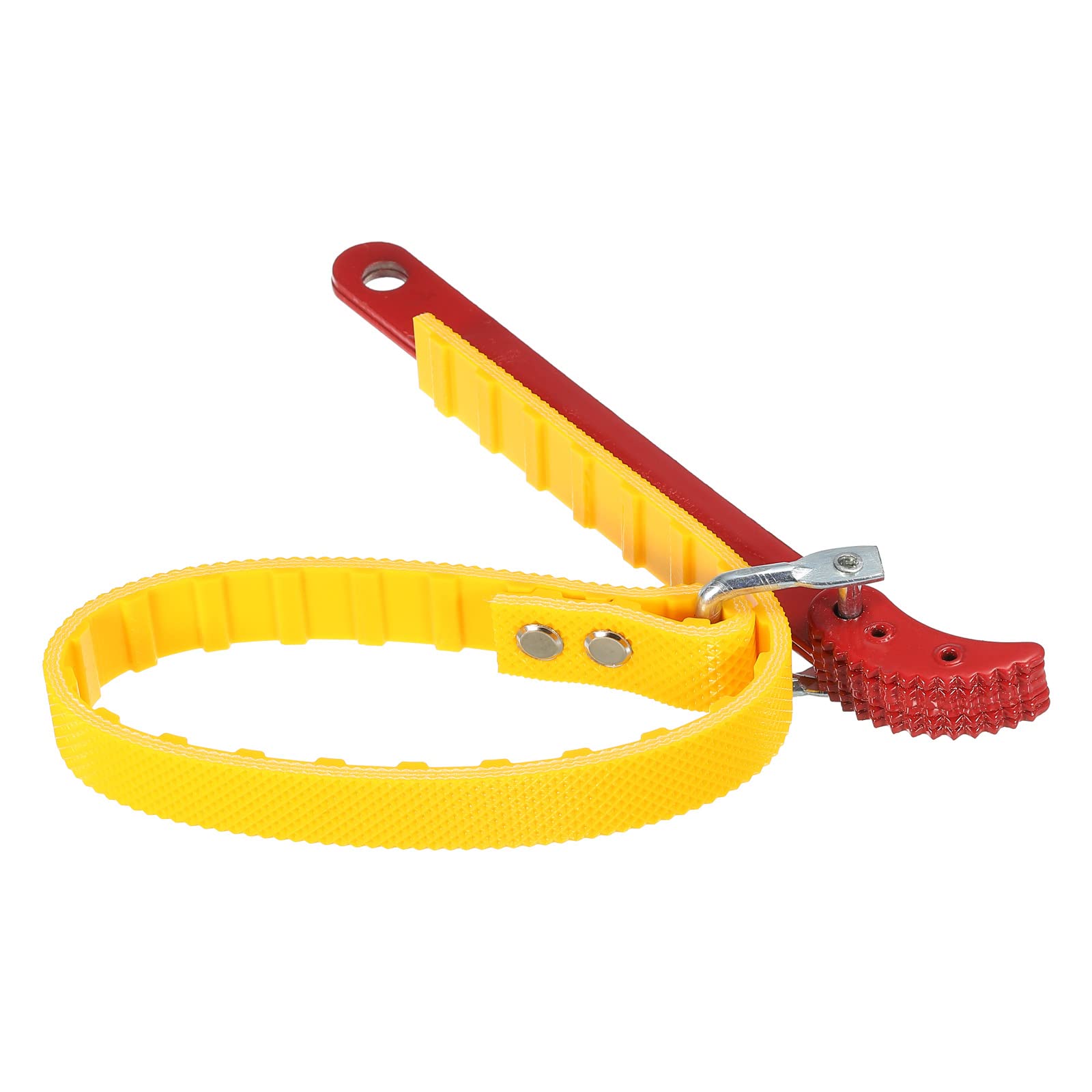 Llave para filtro de agua de 10 pulgadas MECCANIXITY, herramienta de correa plástica rojo amarillo