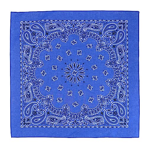 CTM Modern Paisley 20x20 Cotton Bandana