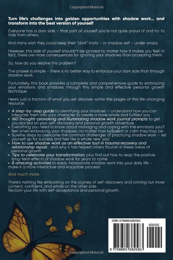 Transformative Shadow Work: Guide, Workbook & Journal—The 3-Step System to Embrace Your Hidden Self and Transcend Emotional Triggers & Past Traumas to Enhance Personal Growth & Improve Relationships image 3