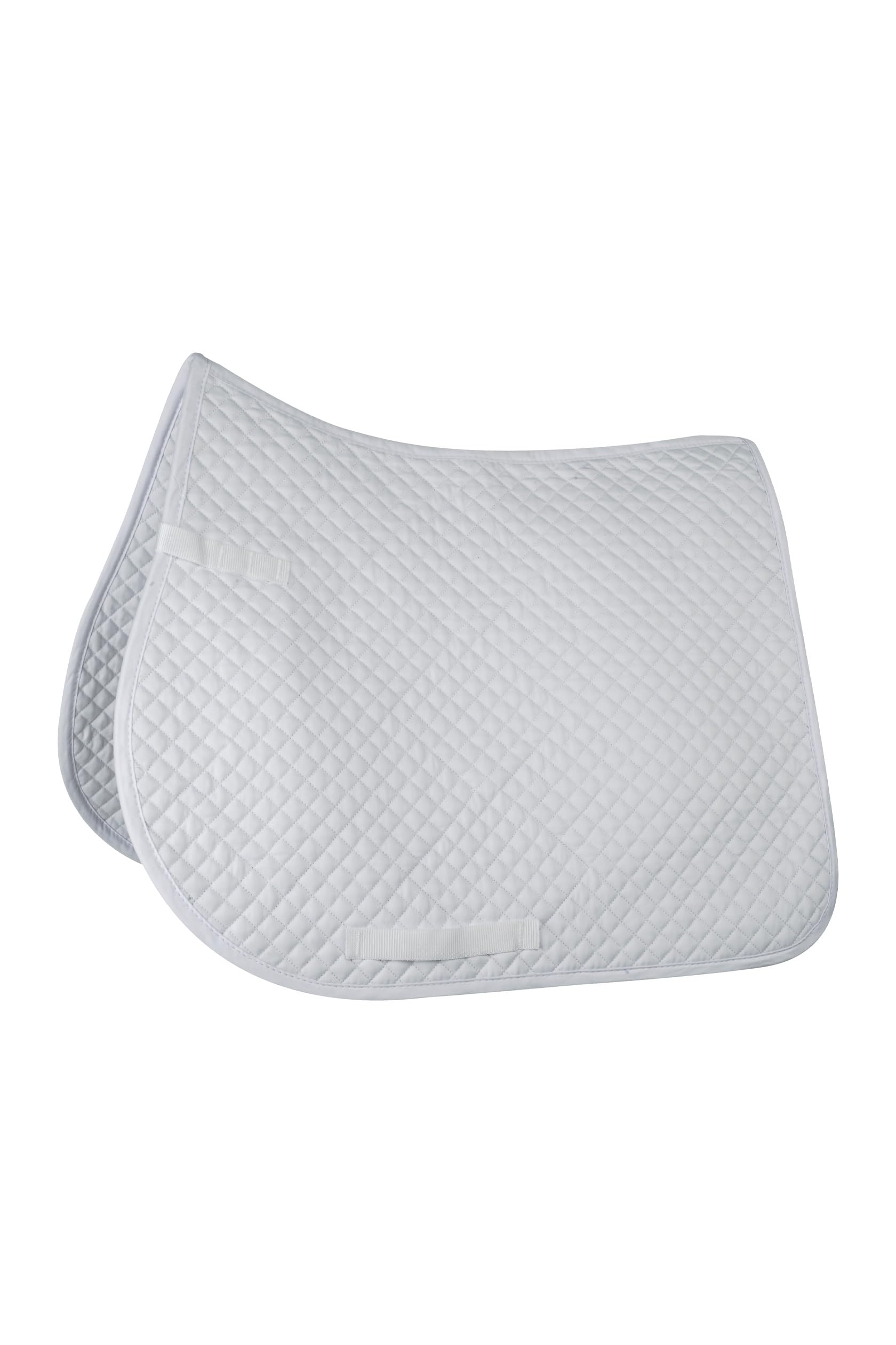 Hkm Hkm 4000315759088 Saddle Cloth Small Quilted Versatility1200 Whitblood/Warmblood, White, Thoroughbred/Warmblood - Image 2