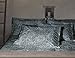 Produktbild Bassetti 'Bettwäsche und Kissenbezüge Web Decor Schwarz Grau Doppelbett  ohne Bettlaken (Bettlaken 240 x 280 und 2 Kissenbezüge 50 x 80)