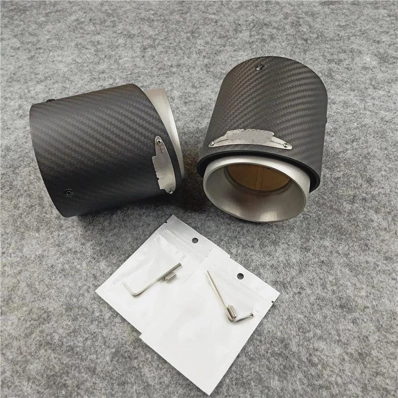Sortie d'échappement carbone mat pour remplacer l'embout Mini usé - 3