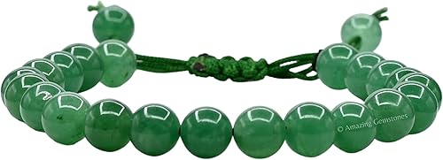 Miniatura 127 de Amazing Gemstone Crystal Bracelet for Women Men's Gifts - Protection Healing Crystal Bracelet - 8mm Gemstone Beaded Adjustable Bracelet Pulseras