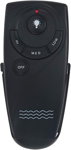 Winflike UC7083T - Mando a distancia de repuesto para ventilador de techo Hampton Bay Harbor-Breeze Soporte de control remoto inalámbrico sin
