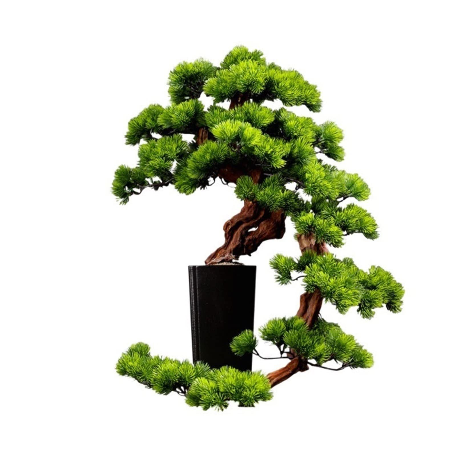 ULTRAWAVE Faux Tree Simulation Bonsai Tree Indoor Welcome Large Green Plant Potted Home Living Room Decoration Ornaments Faux Plants Indoor