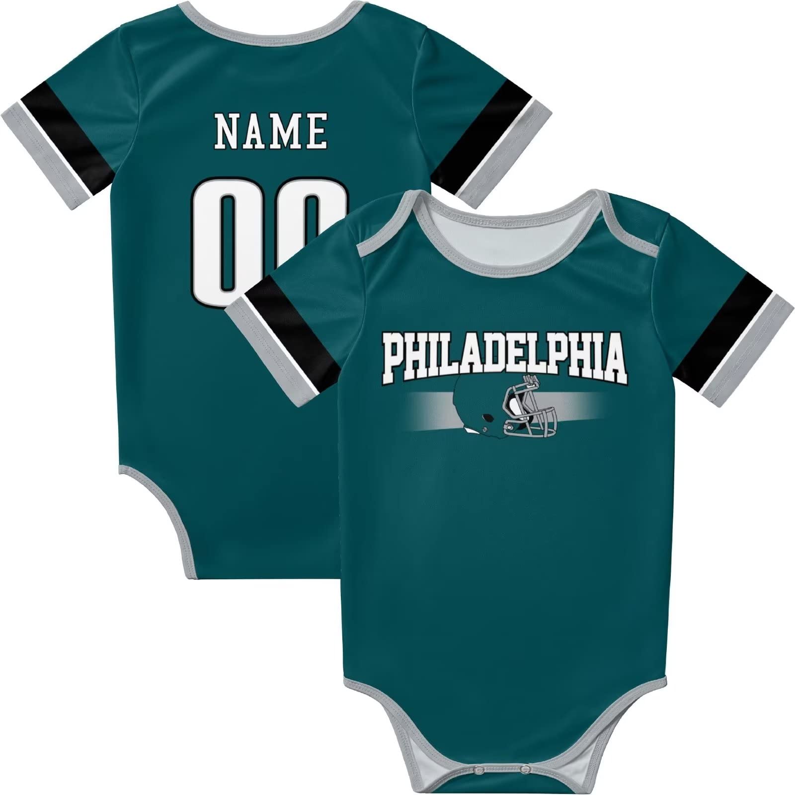 ANTKING Baby Clothes Custom Baby Name and Number for Boy Girl Personalized Gift