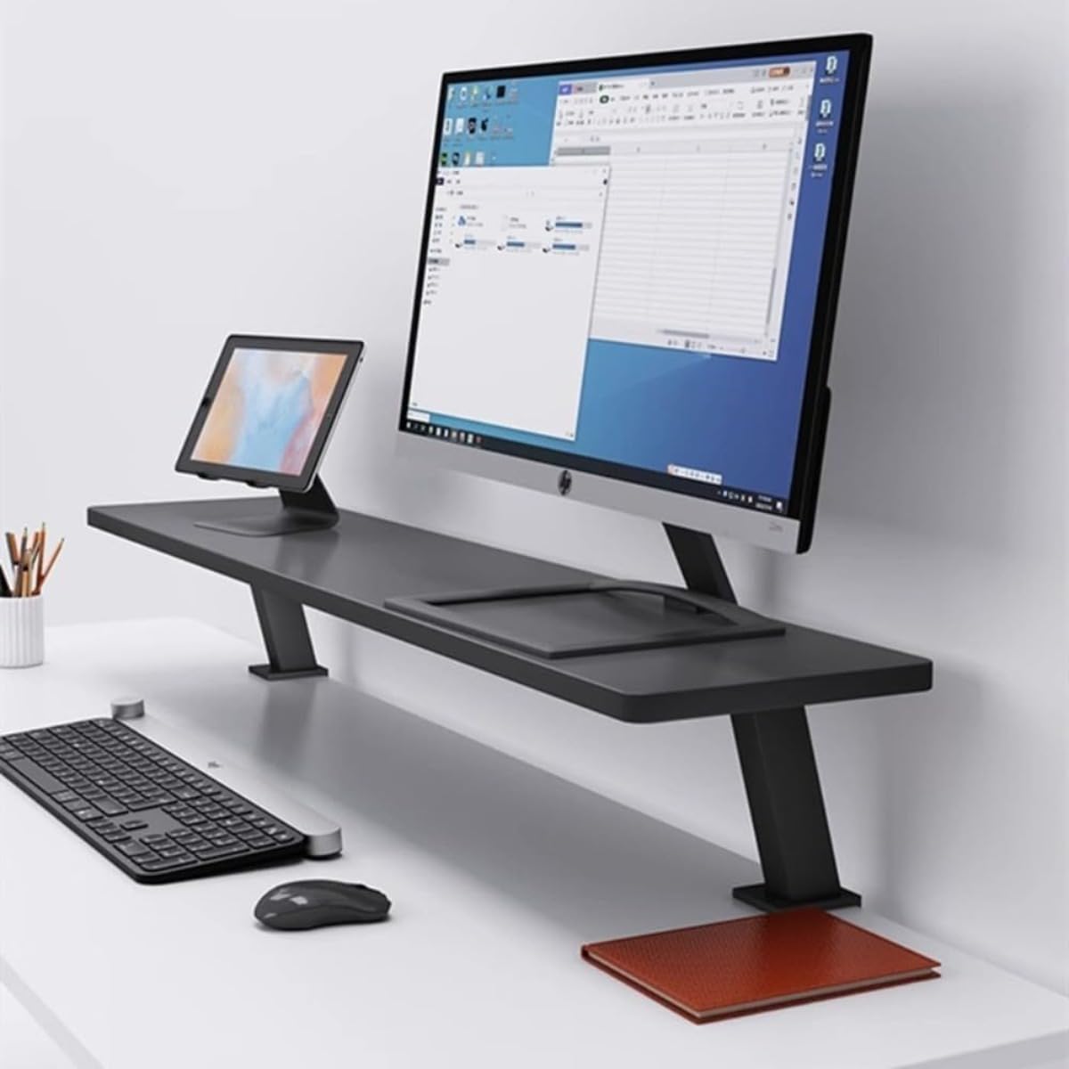机上ラック 1176mm x 300mm x 960mm Amazon | 机上ラック、卓上ラック、パソコン台 机上台、卓上台